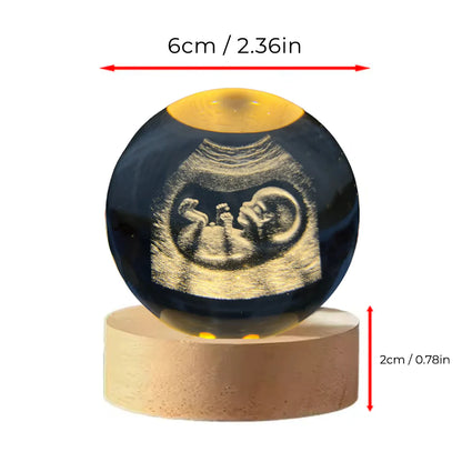 Esfera de Cristal con Grabado Personalizado™