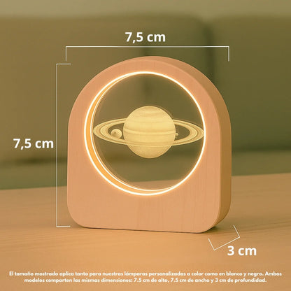 Cristal luminoso 3D personalizado